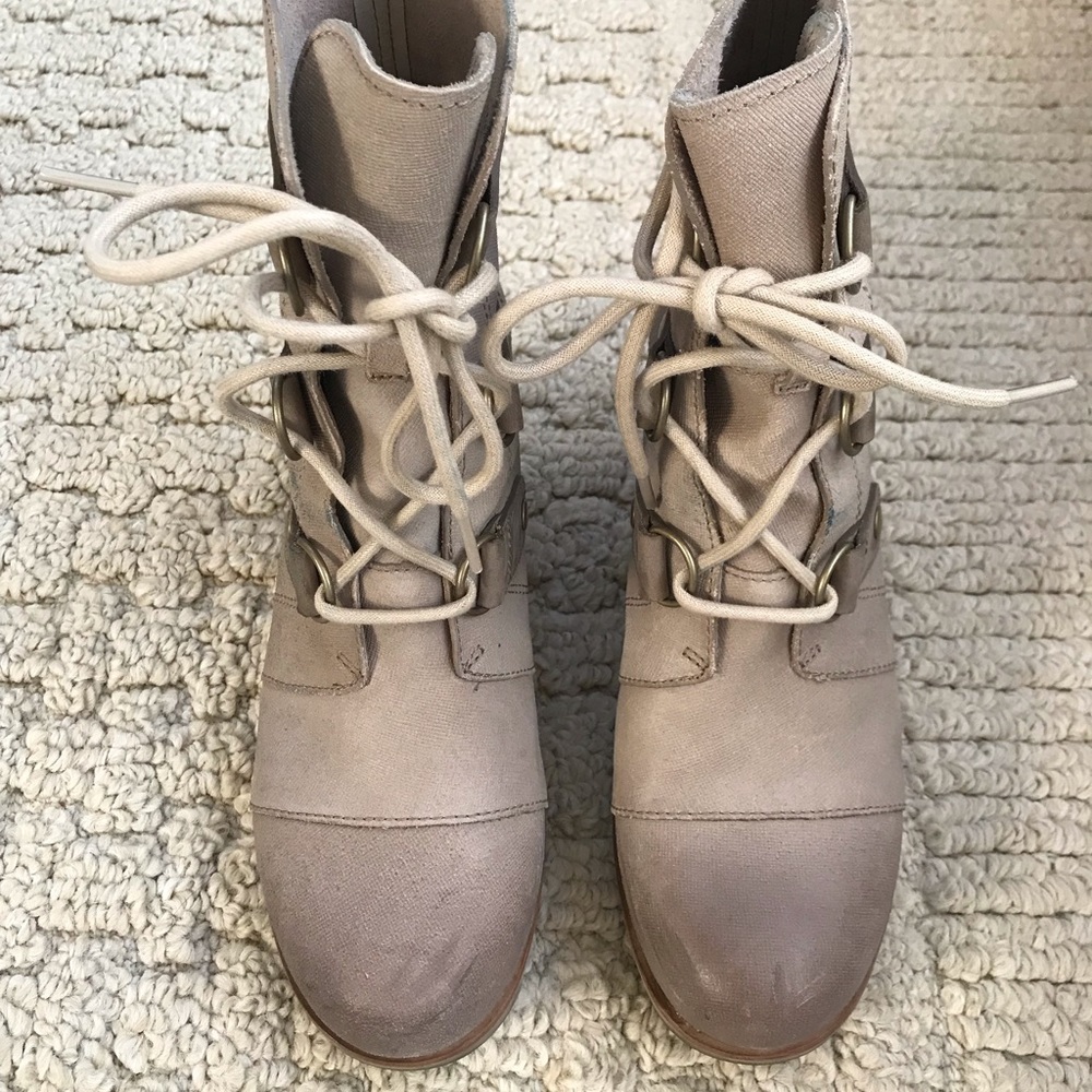 Sorel Joan Of Arctic Wedge Mid Oxford Tan /Brun